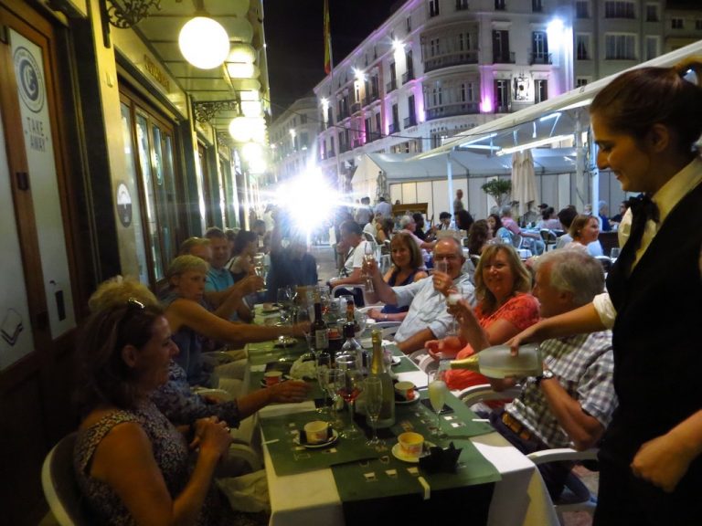 Last supper in Malaga