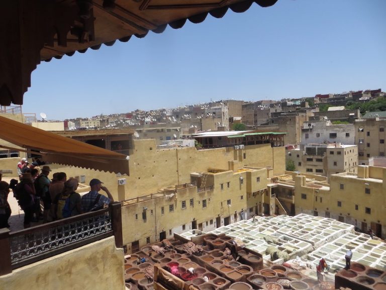 Tannery in Fes